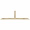 Ekena Millwork Portland Rough Sawn Timber Gable Bracket, Douglas Fir, 84"W x 24"H x 4"D x 4"F, 7/12 Pitch GBW084X24X0404POR00RDF - alternate 1